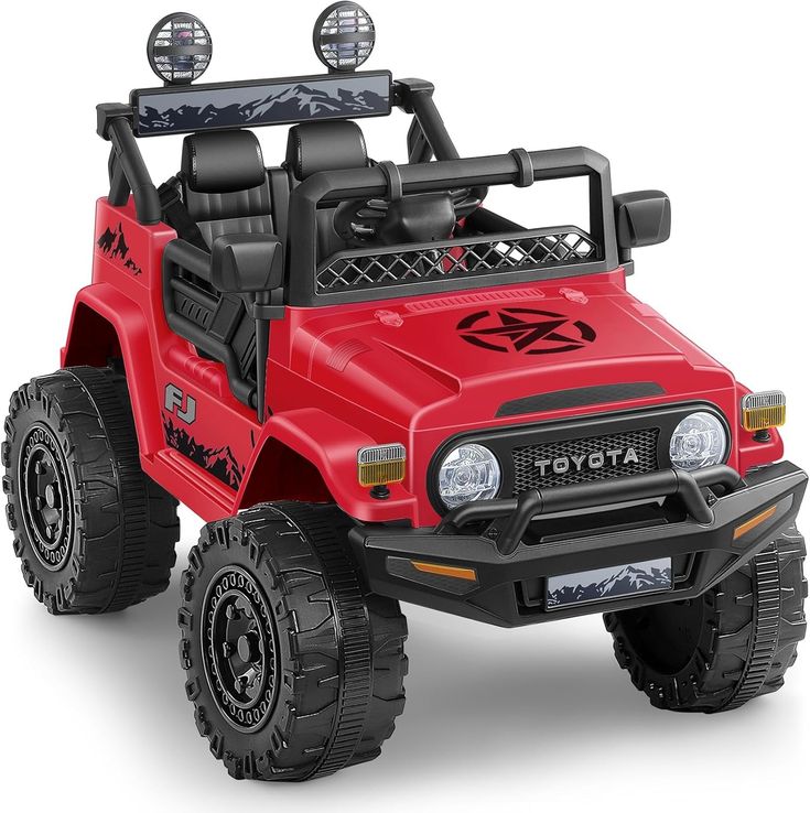 ELEMARA-Ride-on-Truck-Toyota-Kids-Car-Kids-Ride-on-Car-with-Remote-Control-12V-7AH-Battery-Car-for-Kids-4_0-MPH-Kids-Electric-Car-3-Speeds-6-LED-Lights-MP3-Electric-Cars-for-Kids-Ages-3-8-Red